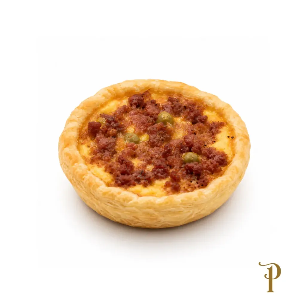[601] Quiche carne indiv.